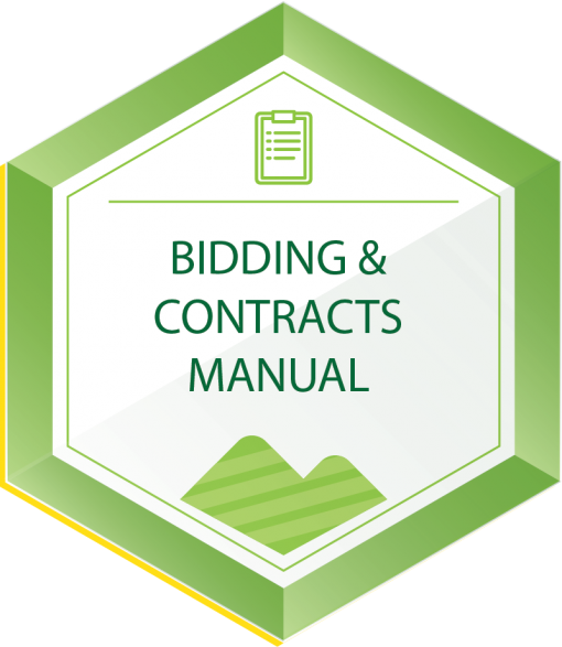 Bidding and Contract Manual Icon