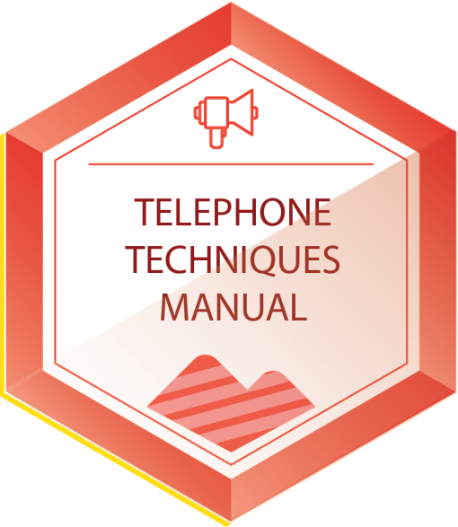 telephone techniques manual icon